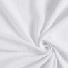Mousseline/dubbel gehaakte stoffen Los borduursel Bloemenranken – wit,  thumbnail number 3