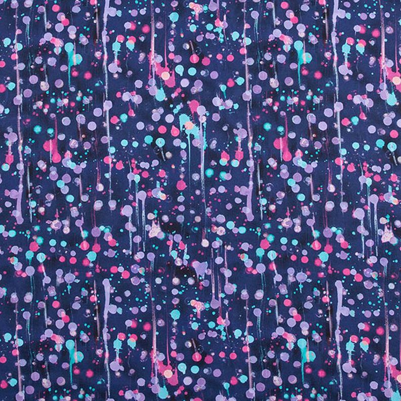 Softshell lopende spetters Digitaal printen – marineblauw/intens roze,  image number 1