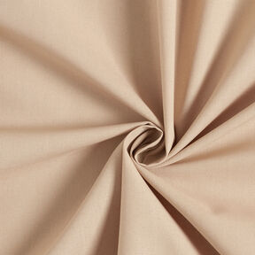 Katoenen stof Cretonne Effen – cashew, 