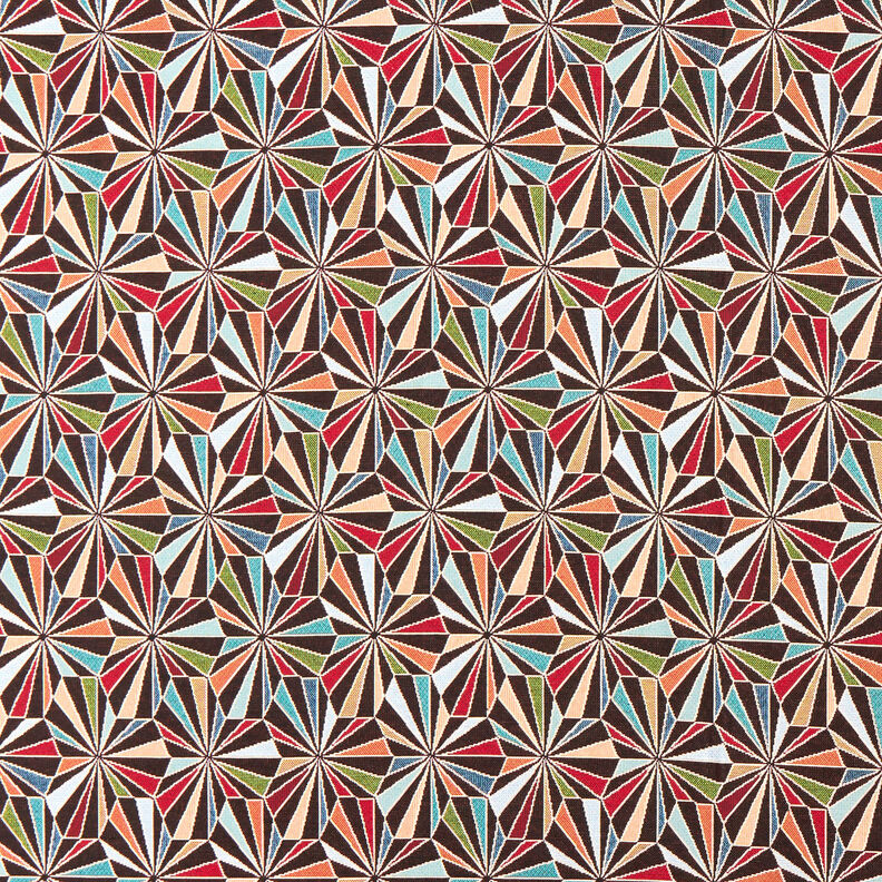 Decostof Gobelin Diamanten – zwart/groen,  image number 1