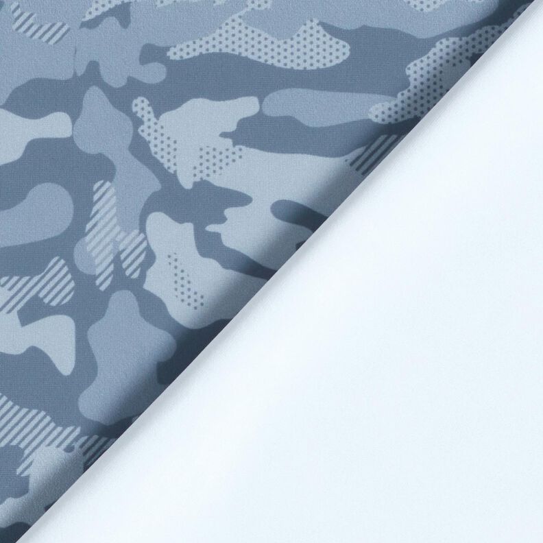 Sportieve en functionele jersey-camouflage – blauwgrijs, image number 4