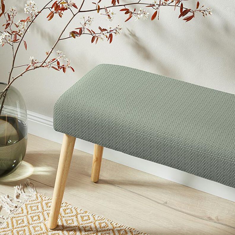 Meubelstof jacquard minirute – groen,  image number 6