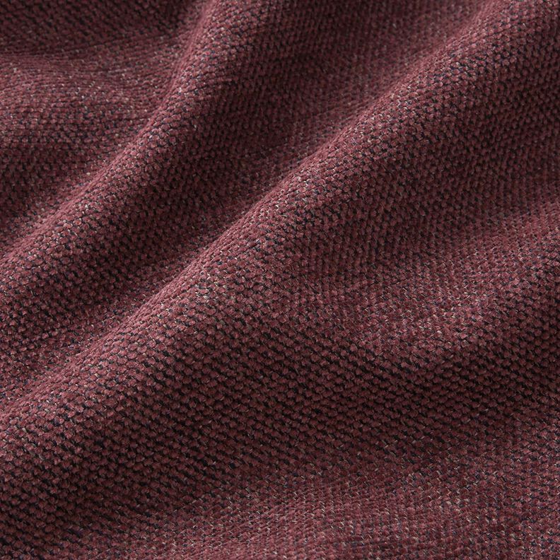 Bekledingsstof Chenille-stof – merlot, image number 2