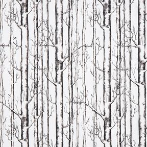 Decostof Half panama Boomstammen – ecru, 