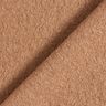 Lichtgewicht gebreide stof van een viscose- en wolmix – mocca,  thumbnail number 3