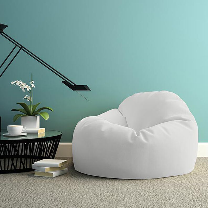Outdoorstof Panama Effen – wit,  image number 5
