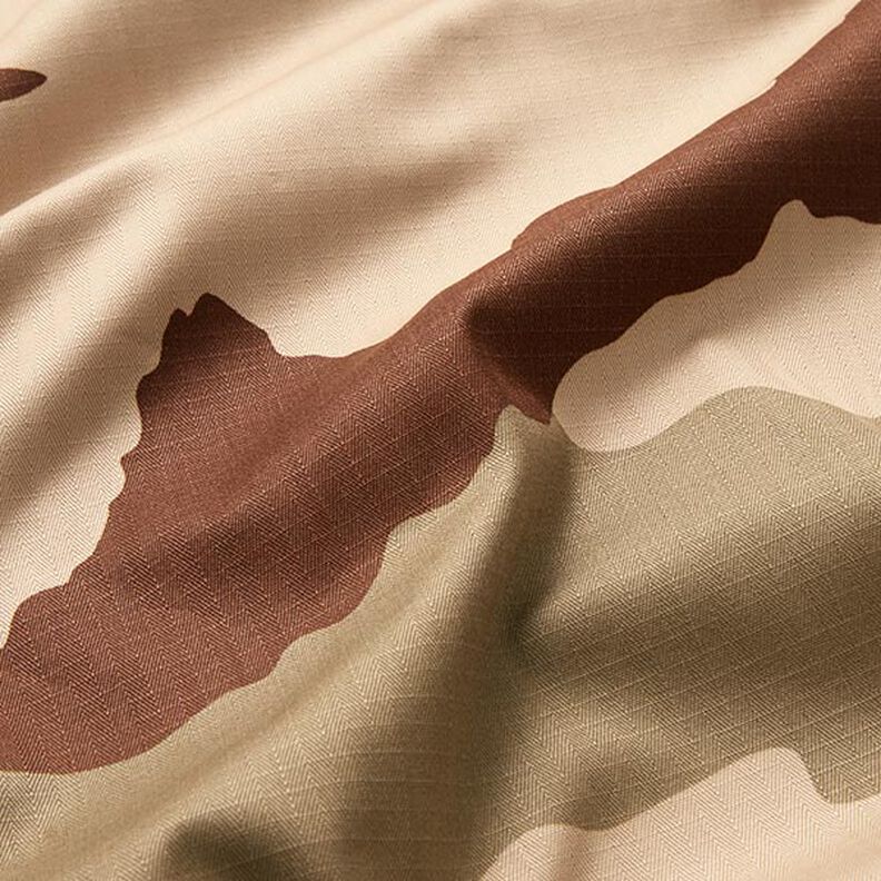 Broekenstof camouflage – beige, image number 2