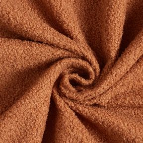 Bekledingsstof Teddy zacht – terracotta, 