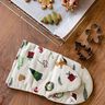Decostof Half panama Kerstdecoratiemix – natuur/rood,  thumbnail number 7