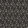 Kanten stof lurex bloemen – zwart/goud metallic,  thumbnail number 1