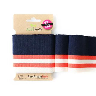 GOTS Biologische boordstof CUFF ME COLLEGE [140 cm | 7,5 cm] | Albstoffe | Hamburger Liebe, 
