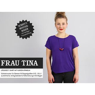 FRAU TINA - casual basic hemd met korte mouwen, Studio Schnittreif  | XS -  XXL, 