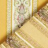 Meubelstof jacquard Biedermeier strepen – creme/geel,  thumbnail number 3