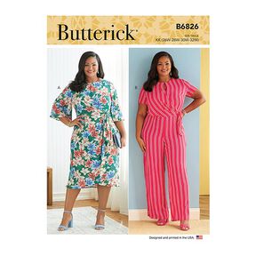 Wikkeljurk, Butterick B6826 | 52-58, 