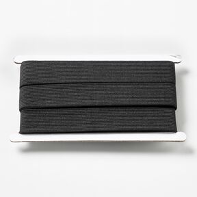 Gladde elastiekband [3 m | 25 mm] – zwart, 