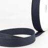 Biasband Polycotton [20 mm] – marineblauw,  thumbnail number 1