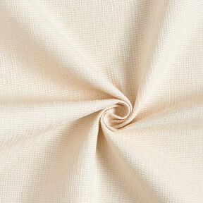 Decostof Jacquard Subtiele ribbels – creme, 