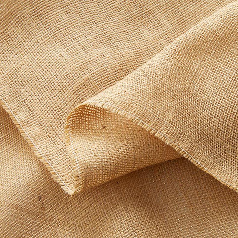 Decostof Jute Lurex 150 cm – natuur/goud,  image number 3