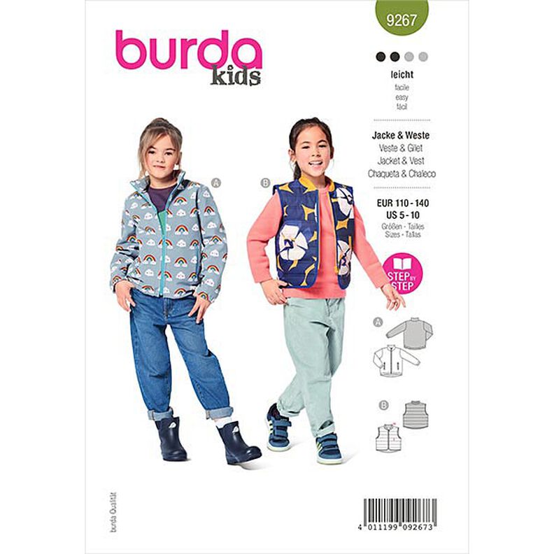 Jas, Burda 9267 | 110-140,  image number 1