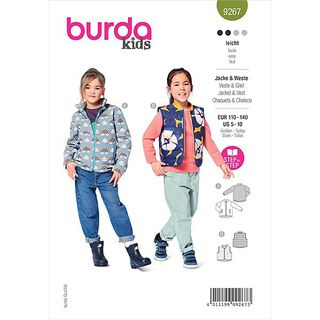 Jas, Burda 9267 | 110-140, 