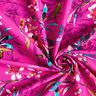 Badpakstof Aquarelbloemen – purper/wit,  thumbnail number 3