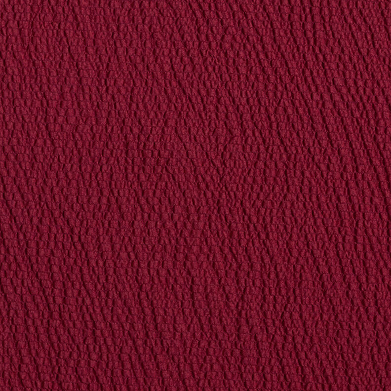 Lichte cloqué effen – bordeauxrood,  image number 1