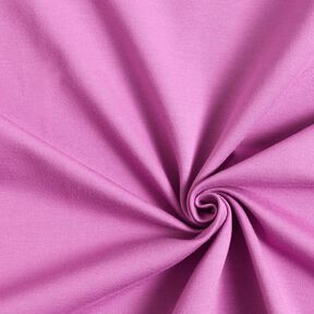 Lichte French Terry effen – roodlila, 