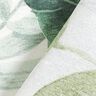 Decostof Canvas grote monsterabladeren – wit/grasgroen,  thumbnail number 4