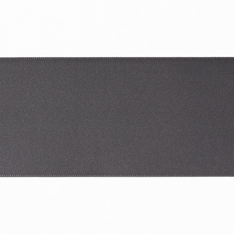 Satijnband [50 mm] – donkergrijs,  image number 1