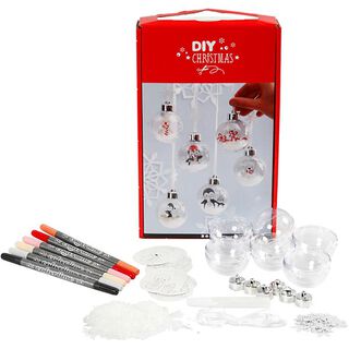 Doe-het-zelf-set Decoratieve ballen [ 6 Stuk ], 