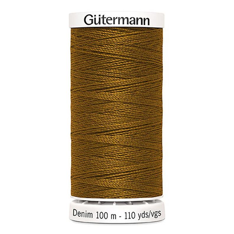 Jeansdraad [2040] | 100 m | Gütermann – bruin,  image number 1
