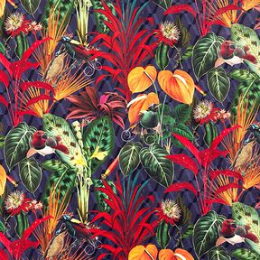 Decoratiefluweel Premium Donkere jungle, 