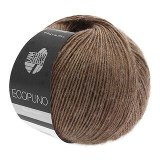 Ecopuno, 50g | Lana Grossa – donkerbruin, 