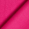 Mantelstof brede visgraat – intens roze,  thumbnail number 3