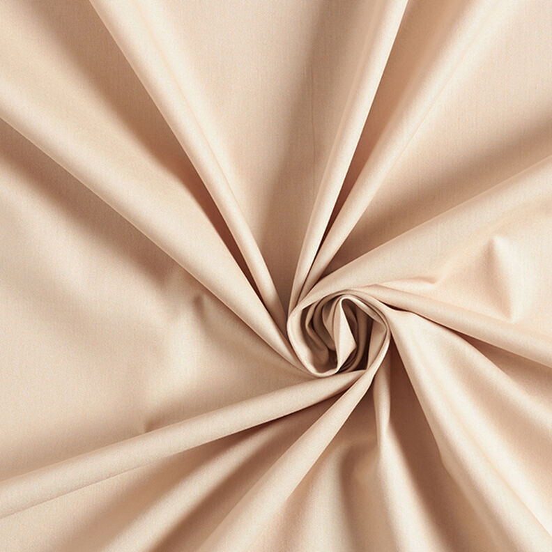 GOTS Katoenpopeline | Tula – beige,  image number 1
