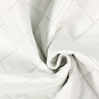Bekledingsstof imitatieleer gewatteerd – wit, 
