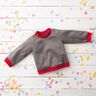 Boordstof effen – rood,  thumbnail number 6