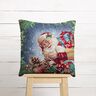 Panel Gobelin Kerstcadeau lurex – blauw/groen,  thumbnail number 5