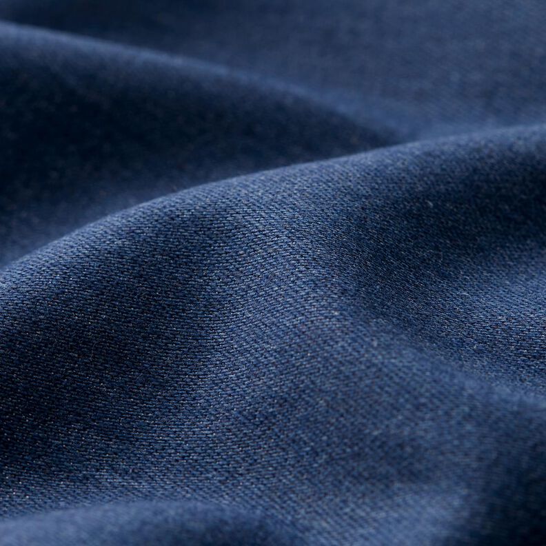 Denim-katoenmix medium – marineblauw,  image number 2