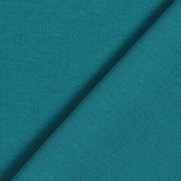 GOTS Interlock Jersey effen – petroleum, image number 3