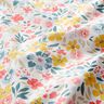 Gecoate katoen fijne bloemen – wit/rood,  thumbnail number 3