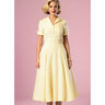 Vintage - jurk 1952, Butterick 6018|32 - 40,  thumbnail number 3