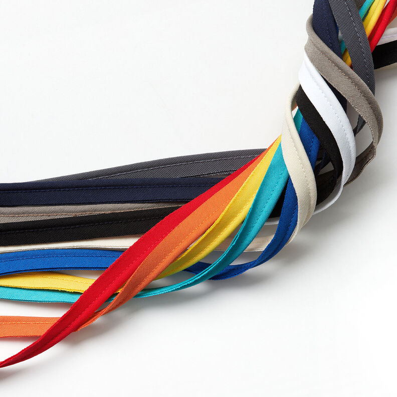 Outdoor Paspelband [15 mm] – aquablauw,  image number 3