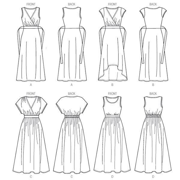 Jurk, Butterick 6051|42 - 50,  image number 6
