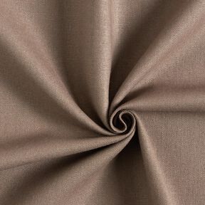Puur linnen zwaar Effen – donkertaupe, 