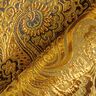 Kledingsjacquard metallic paisley – goud/zwart,  thumbnail number 4