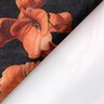 Decoratiefluweel romantische bloemen – anthraciet/roos,  thumbnail number 5