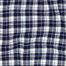 Katoenflanel kleine ruiten – marineblauw/ecru,  thumbnail number 2