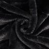 hoogwaardig effen nepbont – zwart,  thumbnail number 1