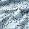 Katoenmix Jersey Olifantenzwerm – zilverblauw,  thumbnail number 2